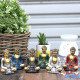Buddha - Gull med farger
