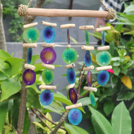 Green & Purple - Driftwood - Vindspill