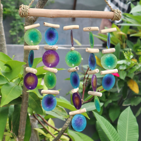 Green & Purple - Driftwood - Vindspill