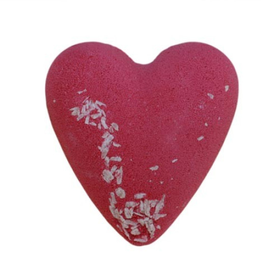 MegaFizz Hearts - Very Berry & Vanilla with Coconut Bits 