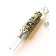 Dalmatiner Jaspis - Wand Pendel