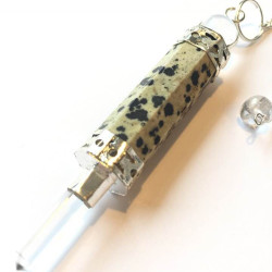 Dalmatiner Jaspis - Wand Pendel