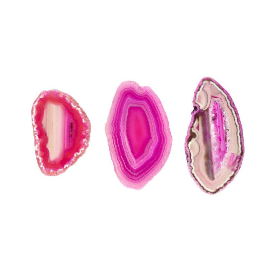 Agat - Rosa - Liten - Skive