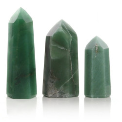 Grønn kvarts - Obelisk - 200g