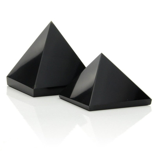Sort Obsidian - Pyramide