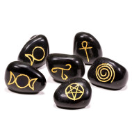 Wiccan Pagan - Sort Agat