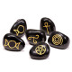 Wiccan Pagan - Sort Agat