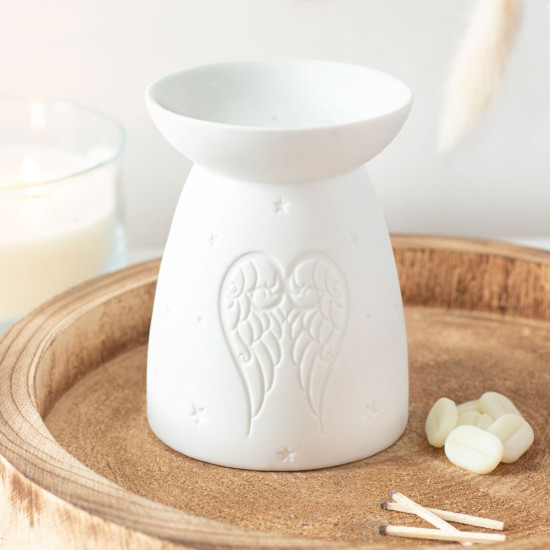 Angel Wings - Hvit - Aromalampe