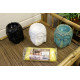 Buddha hode - hvit - Aromalampe