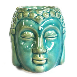 Buddha hode - Turkis - Aromalampe