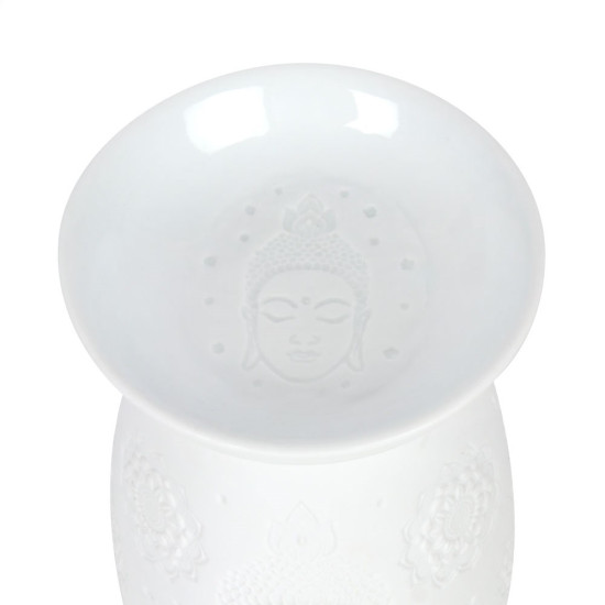 Buddha Face - Hvit - Aromalampe