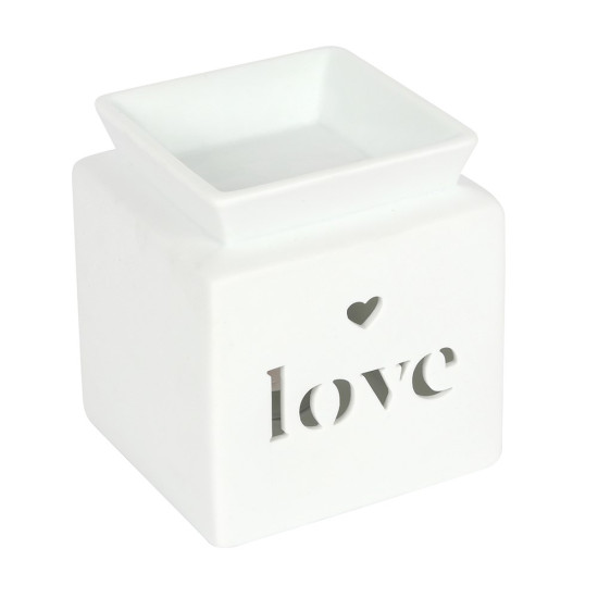 Love - Hvit - Aromalampe