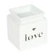 Love - Hvit - Aromalampe
