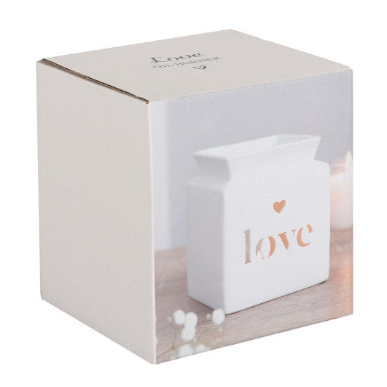 Love - Hvit - Aromalampe