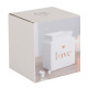Love - Hvit - Aromalampe