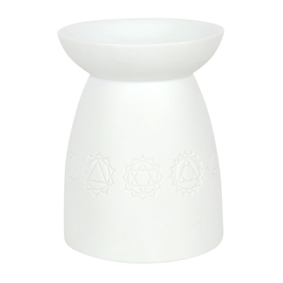 Seven Chakra - Hvit - Aromalampe