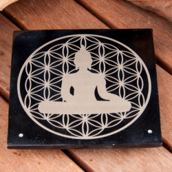 Flower of life - Buddha - Røkelsesholder