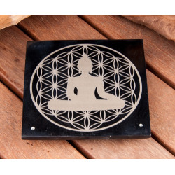 Flower of life - Buddha - Røkelsesholder