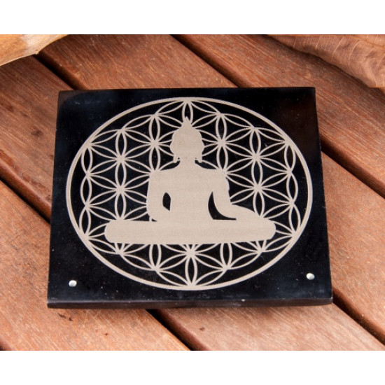 Flower of life - Buddha - Røkelsesholder