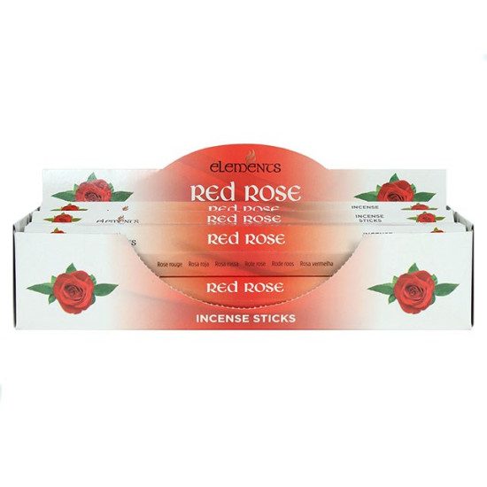 Elements - Red Rose - Røkelsespinner