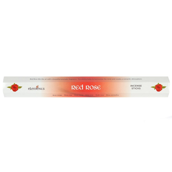 Elements - Red Rose - Røkelsespinner