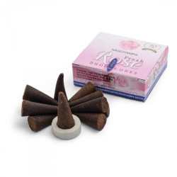 Nag Champa Fresh Rose  - Røkelseskjegler