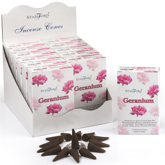 Geranium - Røkelseskjegler