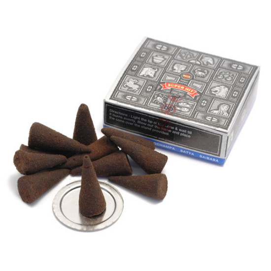 Nag Champa Super Hit - Røkelseskjegler