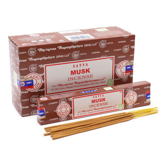 Nag Champa Musk - Røkelsespinner