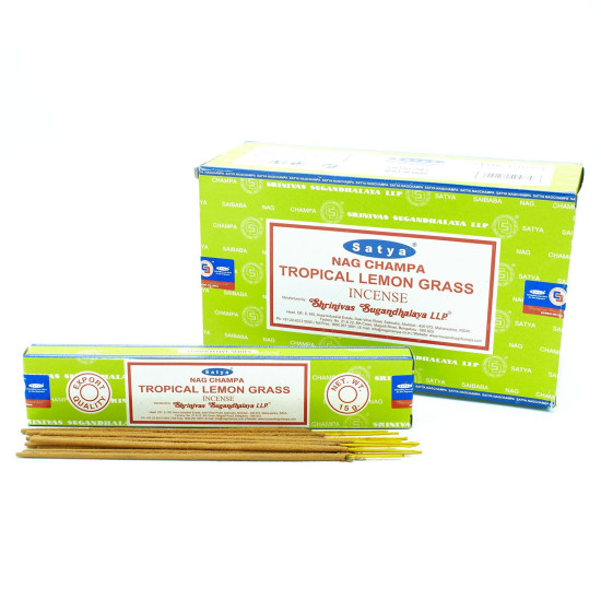 Nag Champa Tropical Lemongrass - Røkelsespinner
