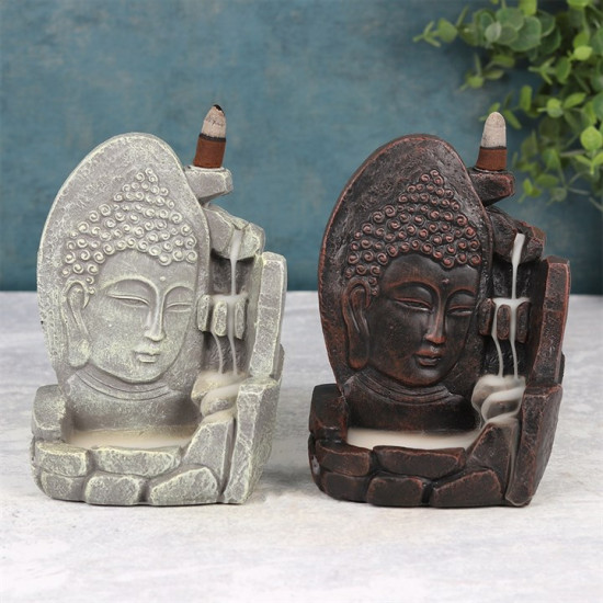Backflow - Buddha Ansikt - Røkelsesholder