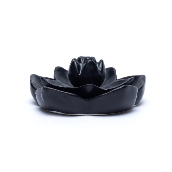 Backflow - Svart Lotus - Røkelsesholder
