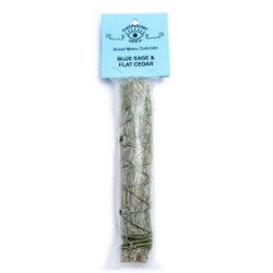 Smudge stick - Blue Sage & Flat Cedar