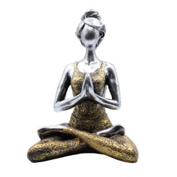 Yoga Lady - Gull og Sølv