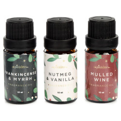 Mulled Wine, Nutmeg & Vanilla, Frankincense & Myrrh - Fragrance Oil 