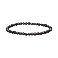Shungitt - Armbånd - 4mm