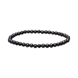 Shungitt - Armbånd - 4mm