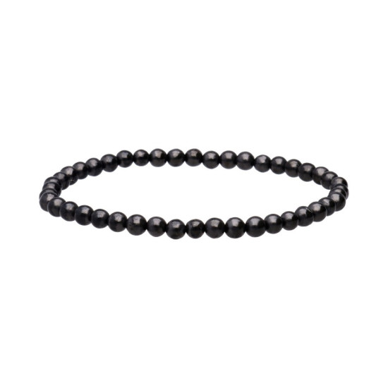 Shungitt - Armbånd - 4mm