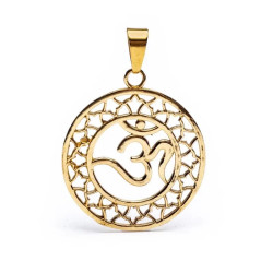Ohm - Gullforgylt messing - Anheng