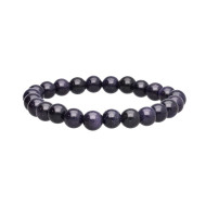 Blå stjernestein - armbånd - 8mm