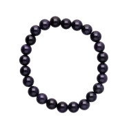 Blå stjernestein - armbånd - 8mm
