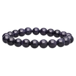 Blå stjernestein - armbånd - 12mm