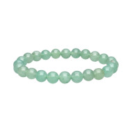 Grønn kvarst - Armbånd - 10mm