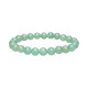 Grønn kvarst - Armbånd - 10mm