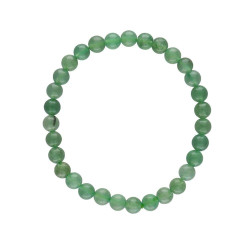 Grønn kvarst - Armbånd - 6mm