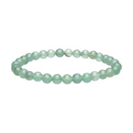 Grønn kvarst - Armbånd - 6mm