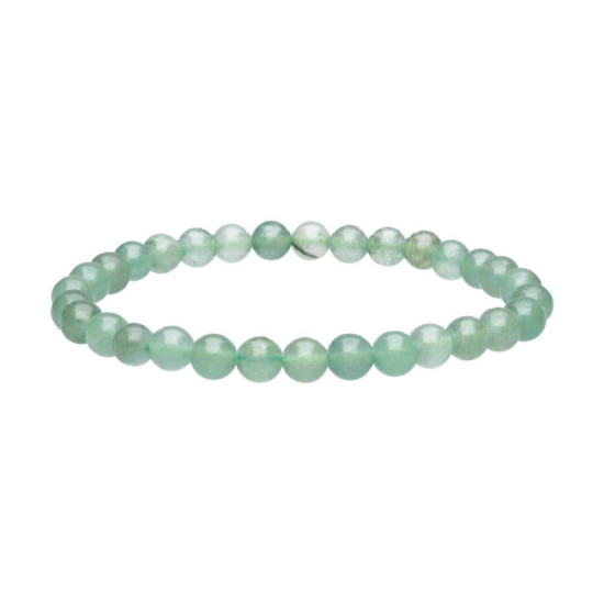 Grønn kvarst - Armbånd - 6mm