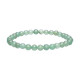 Grønn kvarst - Armbånd - 6mm