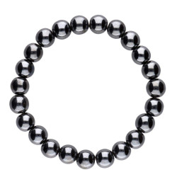 Hematitt - Armbånd - 10mm