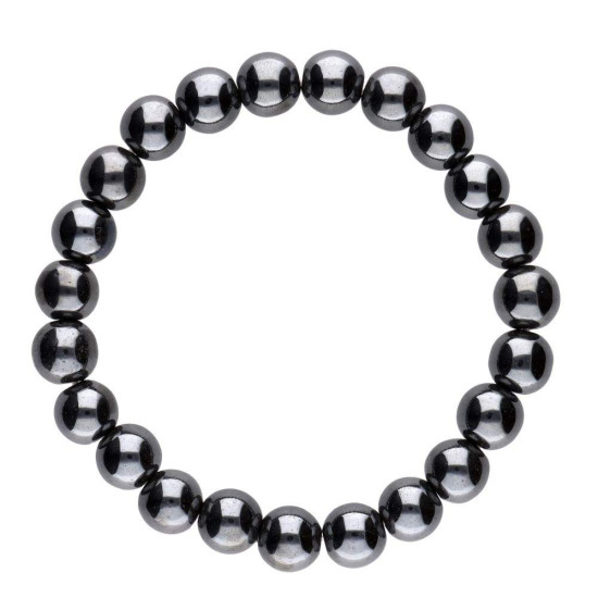 Hematitt - Armbånd - 10mm